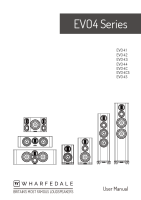 Wharfedale EVO4 - Usermanual 